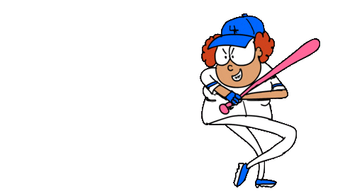 Baseball Dodgers Sticker by deladeso