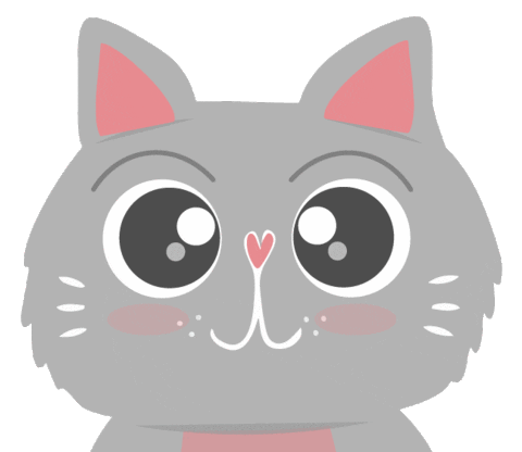 arianaehuggins giphyupload cat Guiño gatita Sticker