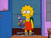 lisa simpson robot GIF