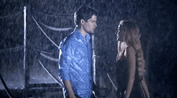 mario dome kissing in the rain GIF by Jesse y Joy