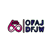 ofajdfjw 60ans Sticker