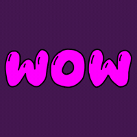 Pink Wow GIF by herbertonic