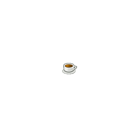 Tris_Moka giphyupload coffee bar cup Sticker