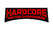hardcorefc fighting hardcore championship hardcorefc Sticker