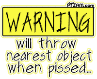 warning Sticker