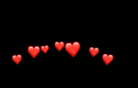 Thesocialbeans love heart red hearts GIF