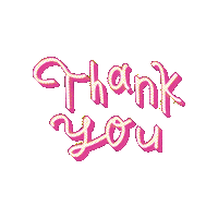 Thankyou Sticker by CHILL'UNIQUE