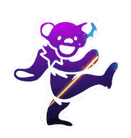 Grateful Dead Dance Sticker by mackelangelo