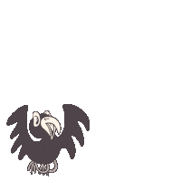 Bird Graffiti Sticker