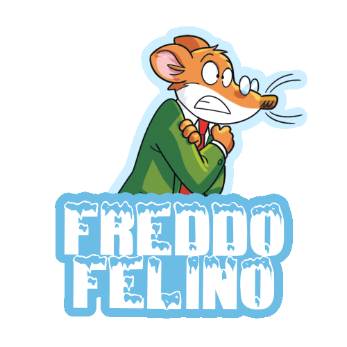 Brrr Sticker by Geronimo Stilton