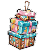 Merry Christmas Gift Sticker