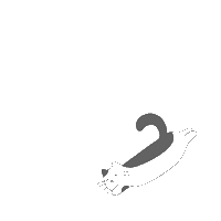 Cat ねこ Sticker