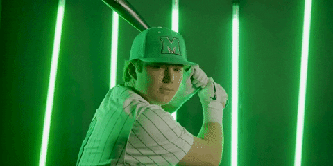 Baseball Ball GIF by Marshall University Athletics