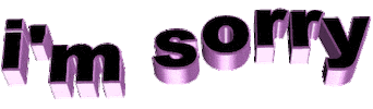 Sorry Pink Sticker by AnimatedText