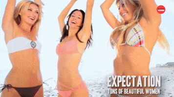 Beach Expectation Vs Reality