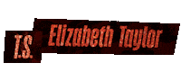 Elizabeth Taylor Glitter Sticker by Taylor Swift