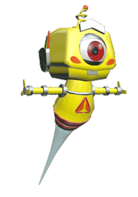 robot wait Sticker by Obiziz