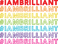 Pride I Am Brilliant Sticker by BRILLIANT SKIN ESSENTIALS INC., BUSINESS DEVELOPMENT UNIT