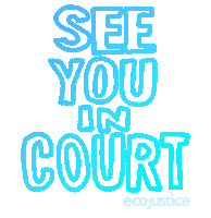 See You In Court Brand Sticker by Ecojustice Canada