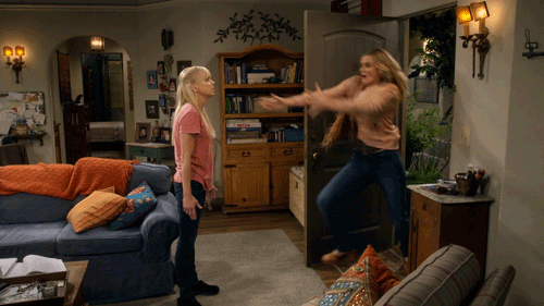 mom hug GIF by CBS