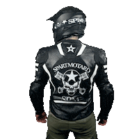 Spartmotard moto biker stunt ktm Sticker
