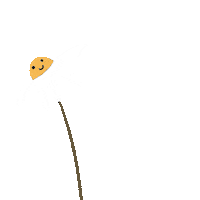Happy Flower Sticker