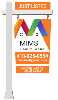 MimsRealtyGroup real estate realtor sign realty Sticker