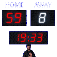 8 Away Sticker