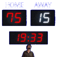 15 Away Sticker