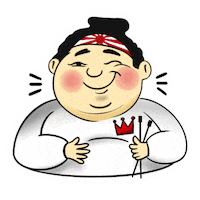 Food Delivery Sticker by kingsushi