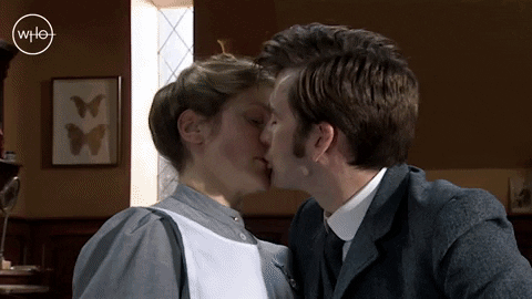 David Tennant Kiss GIF by Doctor Who
