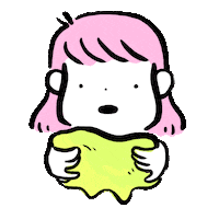 gif artist slime Sticker by Smol Bucket