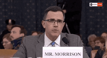 news impeachment impeachment inquiry tim morrison GIF