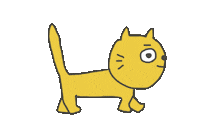 Cat Walk Sticker