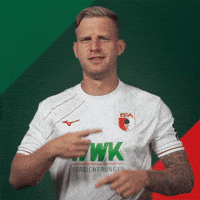 Happy Arne Maier GIF by FC Augsburg 1907