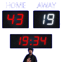 19 Away Sticker