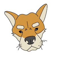 Shiba Inu Dog Sticker