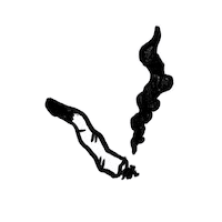Smoke Cigarette Sticker