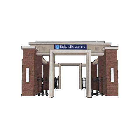 Depaul University Chicago Sticker by DePaulU