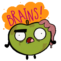Halloween Zombie Sticker
