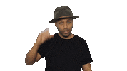 Get Out Hello Sticker by Black Prez