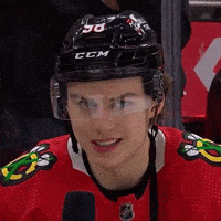Chicago Blackhawks Smirk GIF