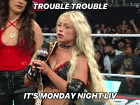 Wwe Raw Hair Flip GIF