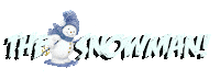 Winter Snowman Sticker
