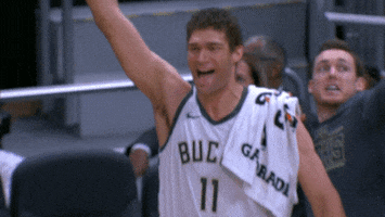 excited lets go GIF by Milwaukee Bucks