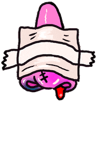 Nose Nosebleed Sticker by Originals