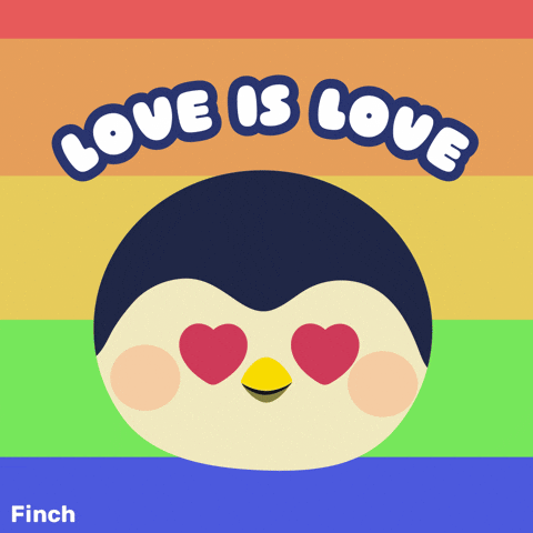 Happy Love Is Love GIF by Finch Care