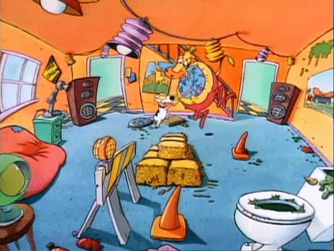rockos modern life nicksplat GIF