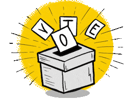 Vote President Sticker by Change The Ref