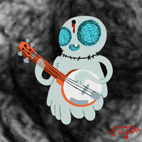 Halloween Ghost GIF by ToonTownClown